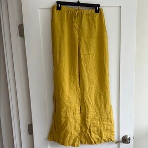 CP Shades Mustard Wide-Leg Pants